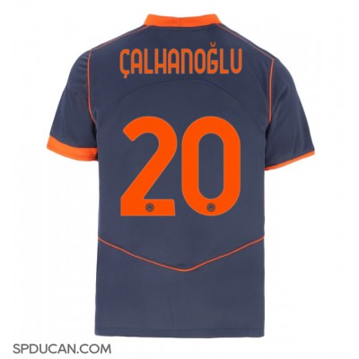 Muški Nogometni Dres Inter Milan Hakan Calhanoglu #20 Rezervni 2025-26 Kratak Rukav Muški Nogometni Dres Inter Milan Hakan Calhanoglu #20 Rezervni 2025-26 Kratak Rukav